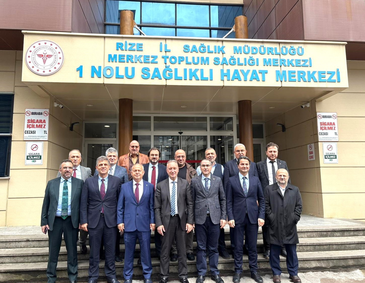 TRABZON İL SAĞLIK MÜDÜRLÜĞÜ’NDEN, RİZE İL SAĞLIK MÜDÜRLÜĞÜNE ZİYARET