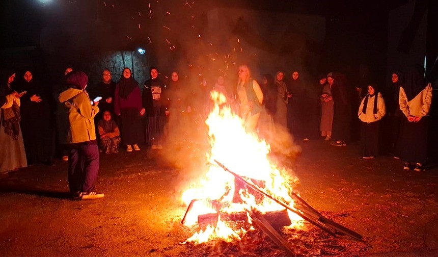 HAFIZLIK ÖĞRENCİLERİ GENÇLİK KAMPINDA MORAL TOPLADI