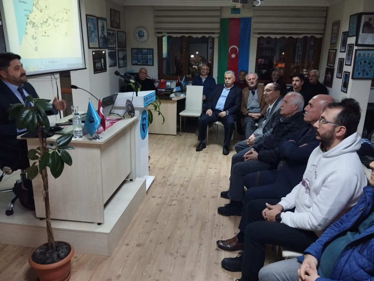 GÜRCİSTAN BATUM; İMPARATORLUĞUNUN SON HUDUDU KONULU KONFERANS RİZE TÜRK OCAĞINDA GERÇEKLEŞTİ