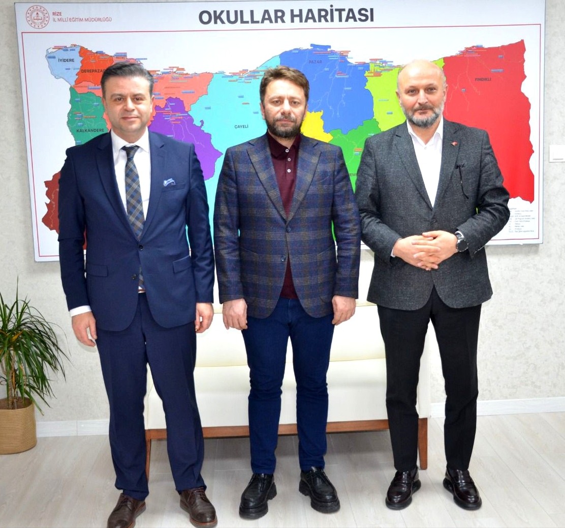 MİLLETVEKİLİ AVCI VE BAŞKAN YAZICI'DAN İL MİLLİ EĞİTİM MÜDÜRÜ AKMEŞE'YE ZİYARET 