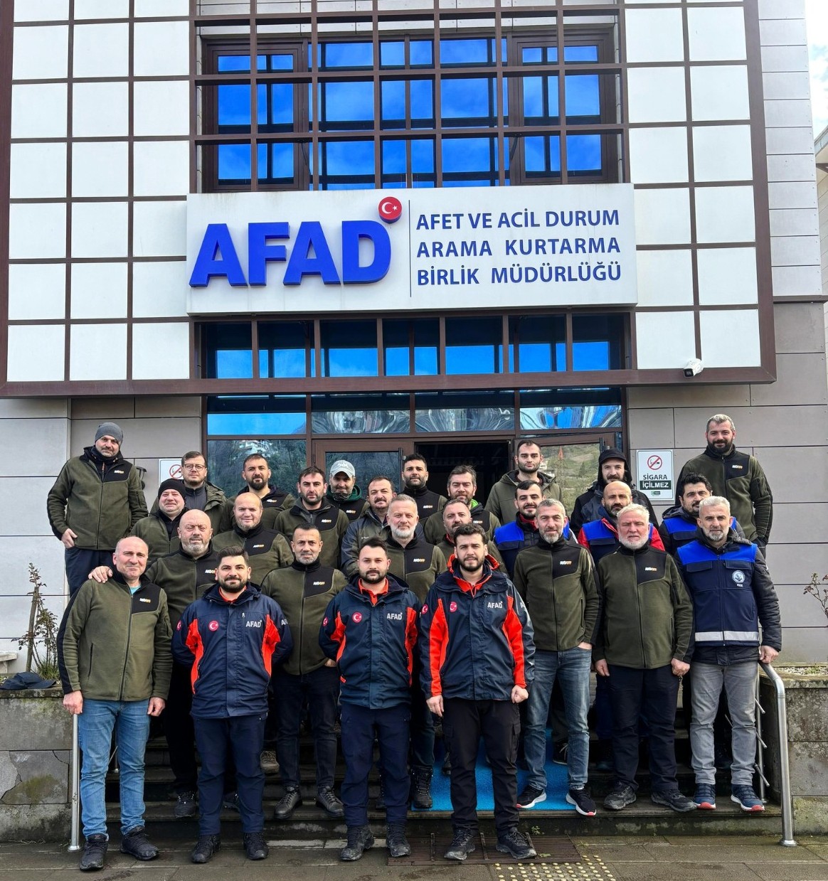 RİZE AFAD 'DA ENKAZDA ARAMA VE KURTARMA TEMEL EĞİTİMİ 